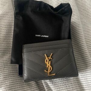 Saint Laurent card wallet